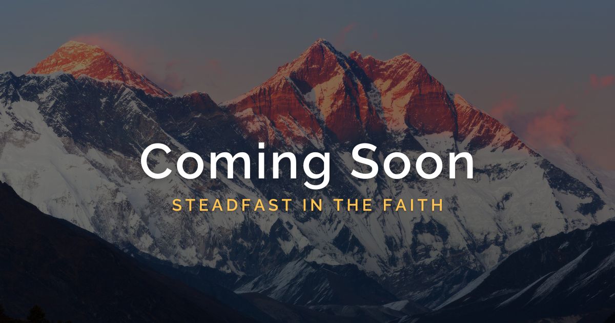 Steadfast Sermon Podcast